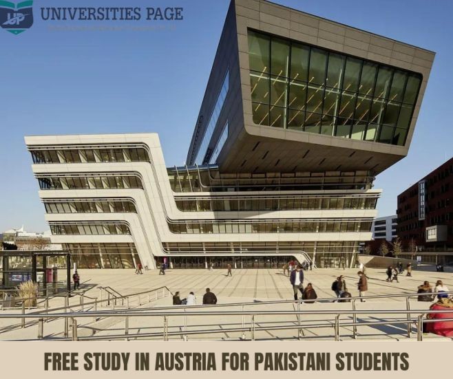 free study in Austria for Pakistani students